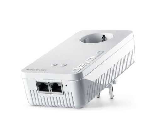 Devolo Magic 2 Powerline WiFi 6 - 2400 Mbit/s, Ethernet LAN, Bianco, 2 pz