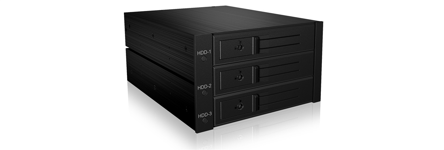 ICY BOX IB-563SSK Backplane 2x 5.25