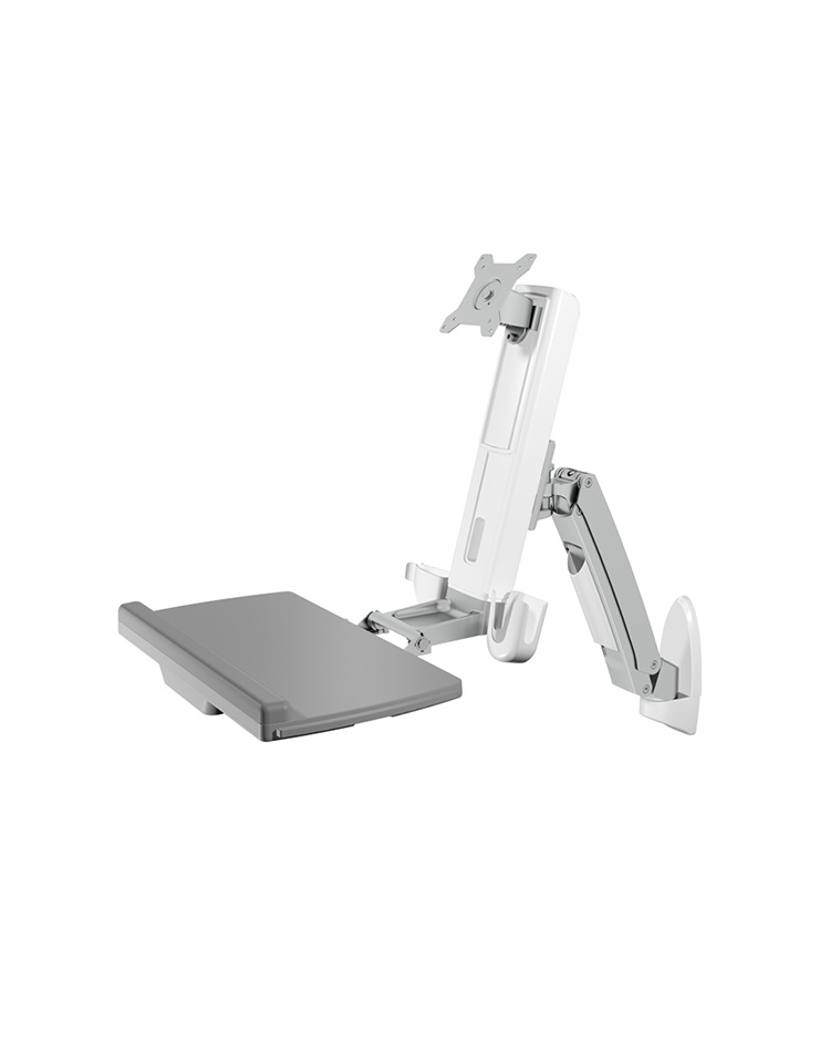 ICY BOX IB-MS600-W Supporto da Tavolo per TV a Schermo Piatto 61 cm (24