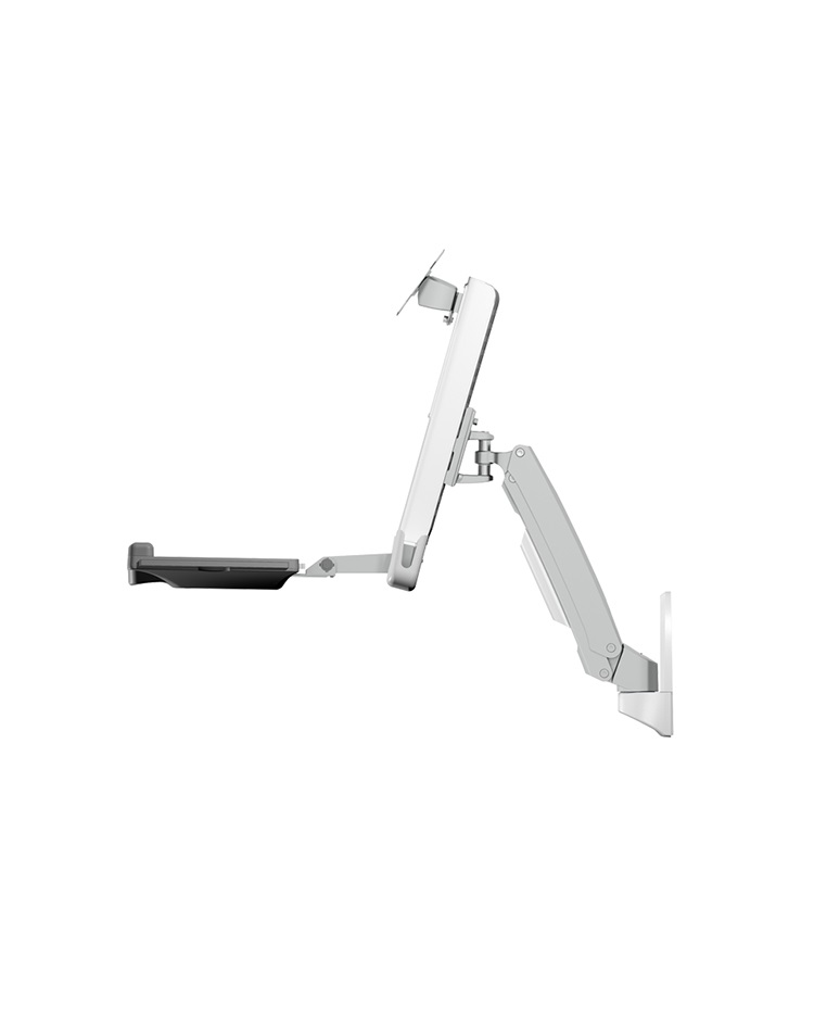 ICY BOX IB-MS600-W Supporto da Tavolo per TV a Schermo Piatto 61 cm (24