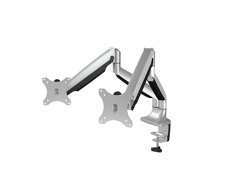 ICY BOX IB-MS504-T Supporto da scrivania per 2 monitor fino a 32