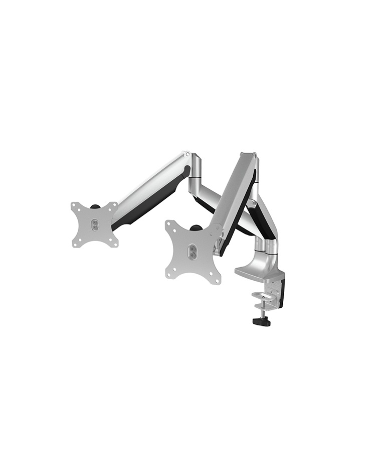 ICY BOX IB-MS504-T Supporto da scrivania per 2 monitor fino a 32