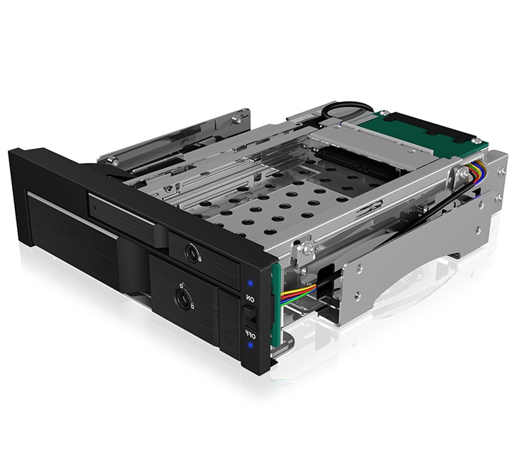 ICY BOX IB-173SSK - Enclosure HDD/SSD per 2 Dischi (2.5
