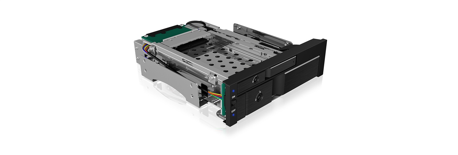 ICY BOX IB-173SSK - Enclosure HDD/SSD per 2 Dischi (2.5