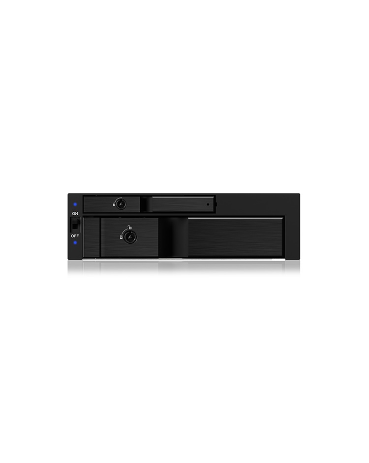 ICY BOX IB-173SSK - Enclosure HDD/SSD per 2 Dischi (2.5