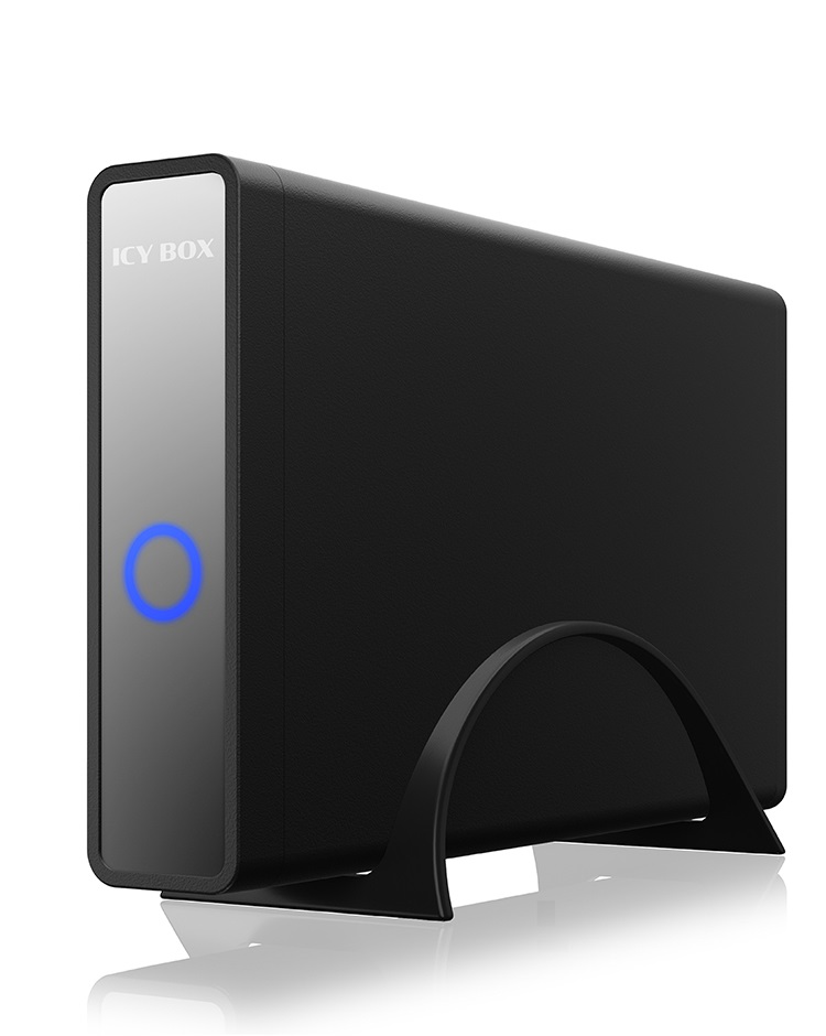 ICY BOX IB-382H-C31 Box esterno HDD/SSD Nero 2.5/3.5 SATA con Hot-swap e velocità 10 Gbit/s
