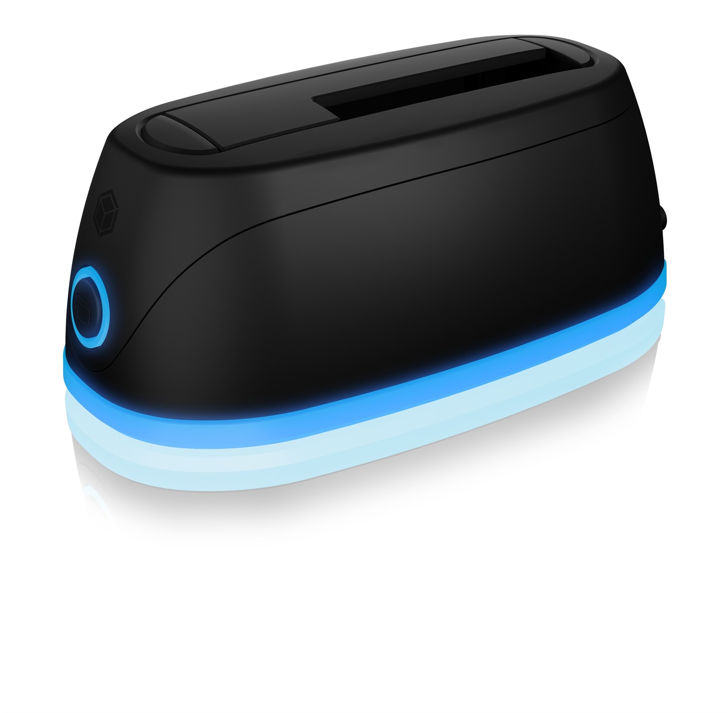 ICY BOX IB-1124L-C3 Docking Station per SSD/HDD SATA III da 2,5 e 3,5 pollici, USB 3.2 Gen 1 Type-B, fino a 5 Gbit/s, compatibile con Windows e MacOS, Nero