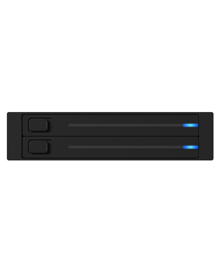 ICY BOX IB-2226STS Carrello Estraibile per 2x SSD/HDD da 2,5