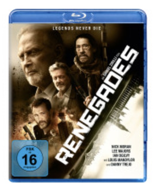 WVG Medien GmbH Renegades - Legends Never Die (Blu-ray) con Danny Trejo e Patsy Kensit - Lingue: Tedesca, Inglese