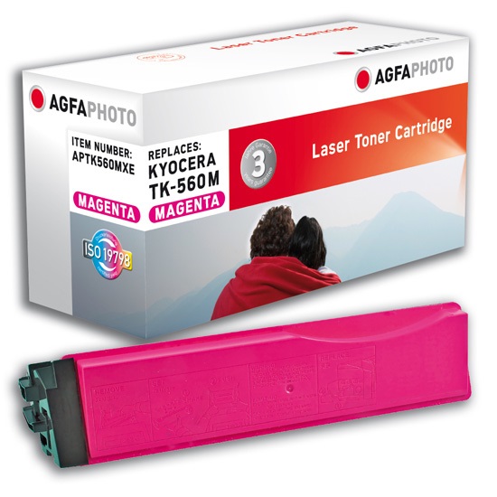 Agfa Photo APTK560MXE Toner Magenta - ~20000 Pagine, Compatibile Kyocera, 1 Pz