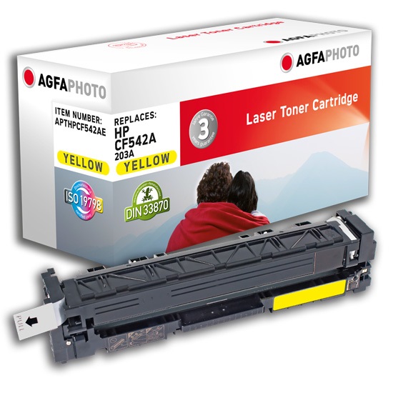 Agfa Photo APTHPCF542AE Cartuccia Toner Giallo Compatibile ~1300 Pagine