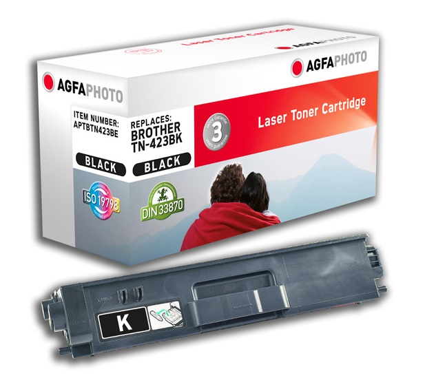 AgfaPhoto APTBTN423BE Cartuccia Toner Nero Compatibile - 6500 Pagine, 1 Pz