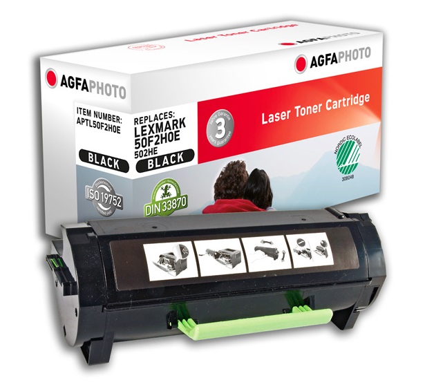AgfaPhoto APTL50F2H0E Toner Nero Compatibile - Resa di ~5000 Pagine, 1 Pezzo