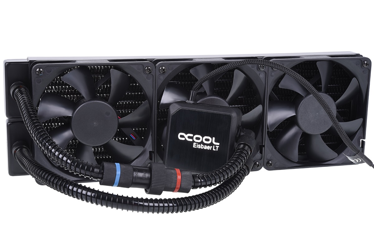 Alphacool Eisbaer LT360 Raffreddatore di liquidi AIO per CPU 12 cm Nero