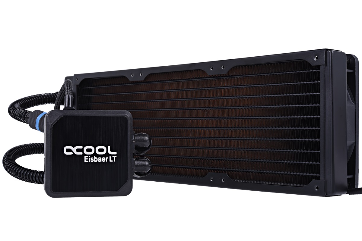 Alphacool Eisbaer LT360 Raffreddatore di liquidi AIO per CPU 12 cm Nero