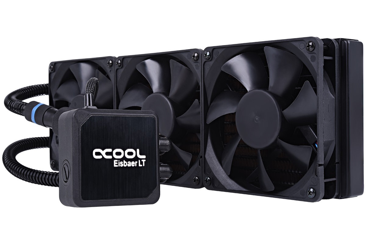 Alphacool Eisbaer LT360 Raffreddatore di liquidi AIO per CPU 12 cm Nero