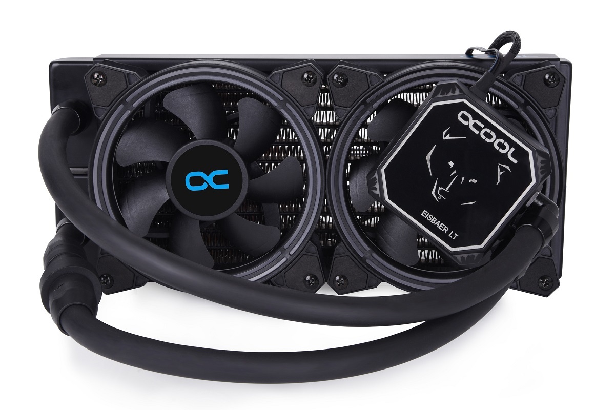 Alphacool Eisbaer Aurora LT240 Raffreddatore di liquidi AIO 240mm RGB Nero