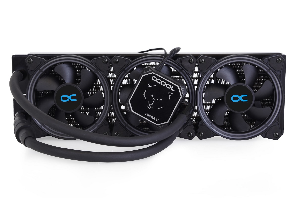 Alphacool Eisbaer Aurora LT360 Raffreddatore di liquidi AIO RGB Digitale 360mm Nero