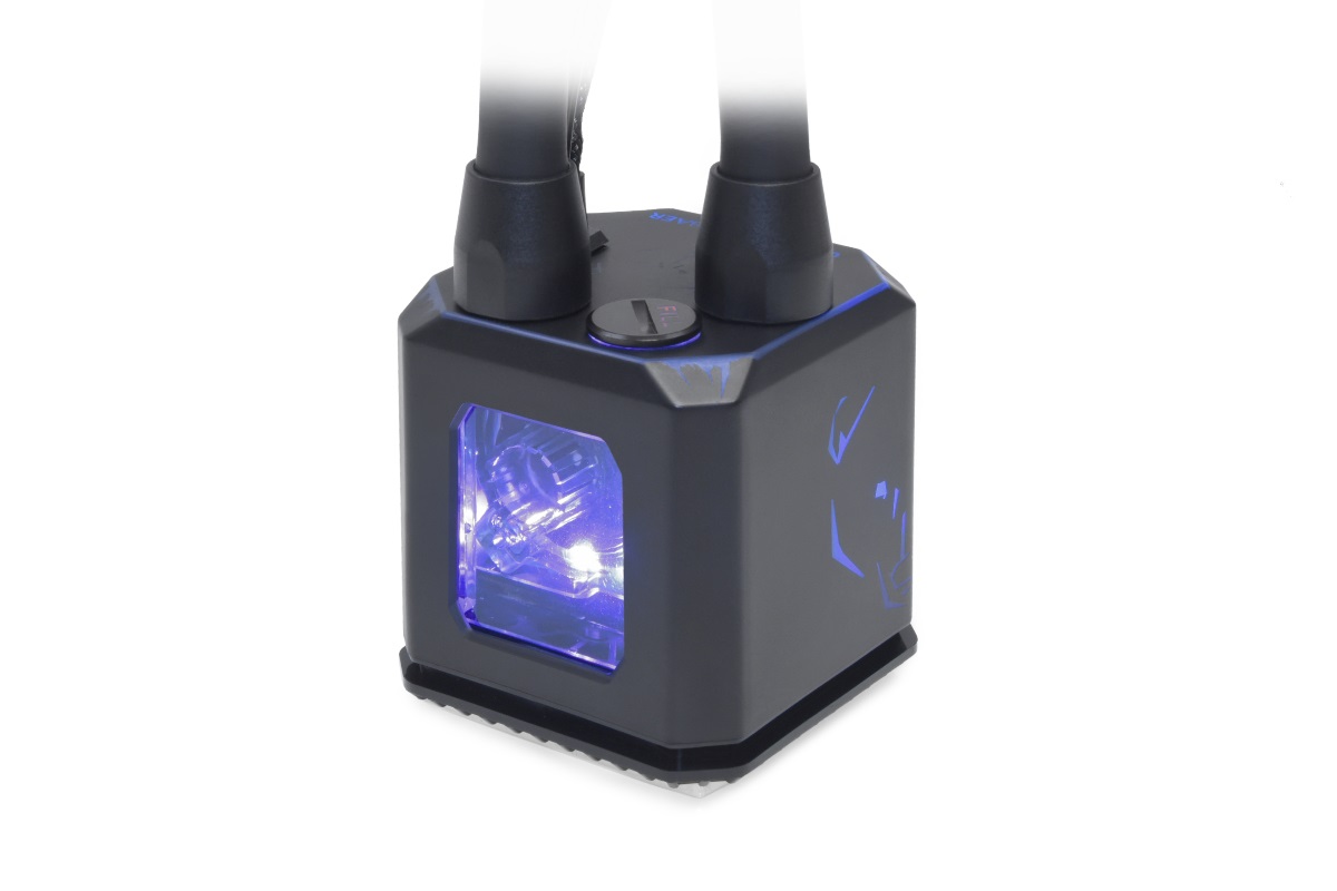 ALPHACOOL Eisbaer Aurora HPE Edition 360 - Raffreddatore a liquido AIO con radiatore in rame e ventole Aurora Rise da 120 mm