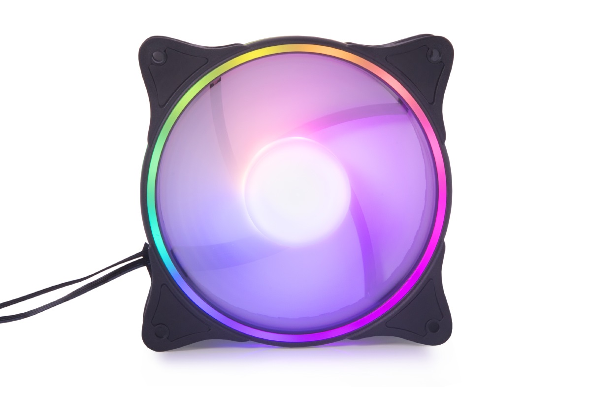Alphacool Rise Aurora Ventilatore 120 mm PWM aRGB - Nero, 2600 Giri/min, 30 dB