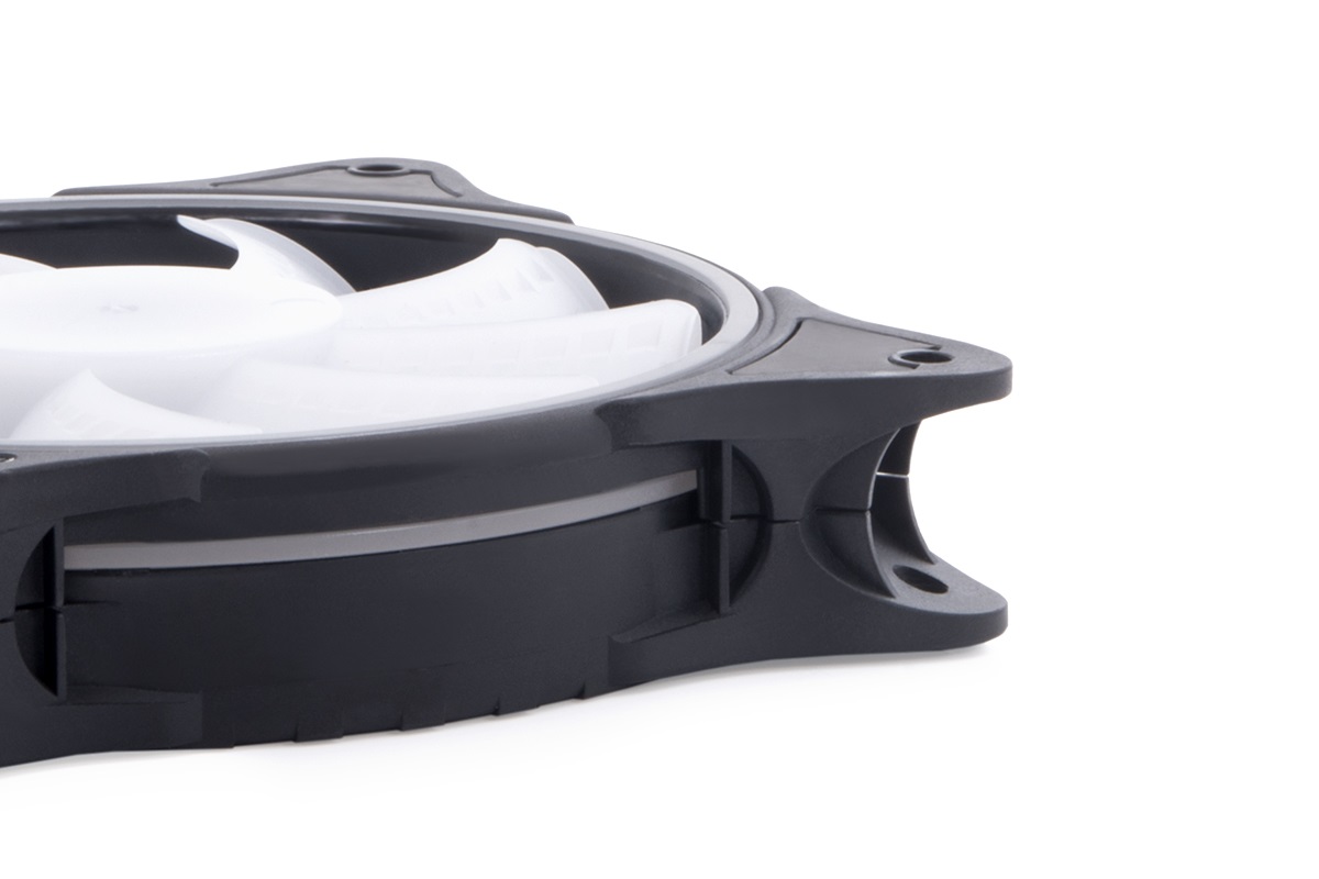 Alphacool Rise Aurora Ventilatore 120 mm PWM aRGB - Nero, 2600 Giri/min, 30 dB