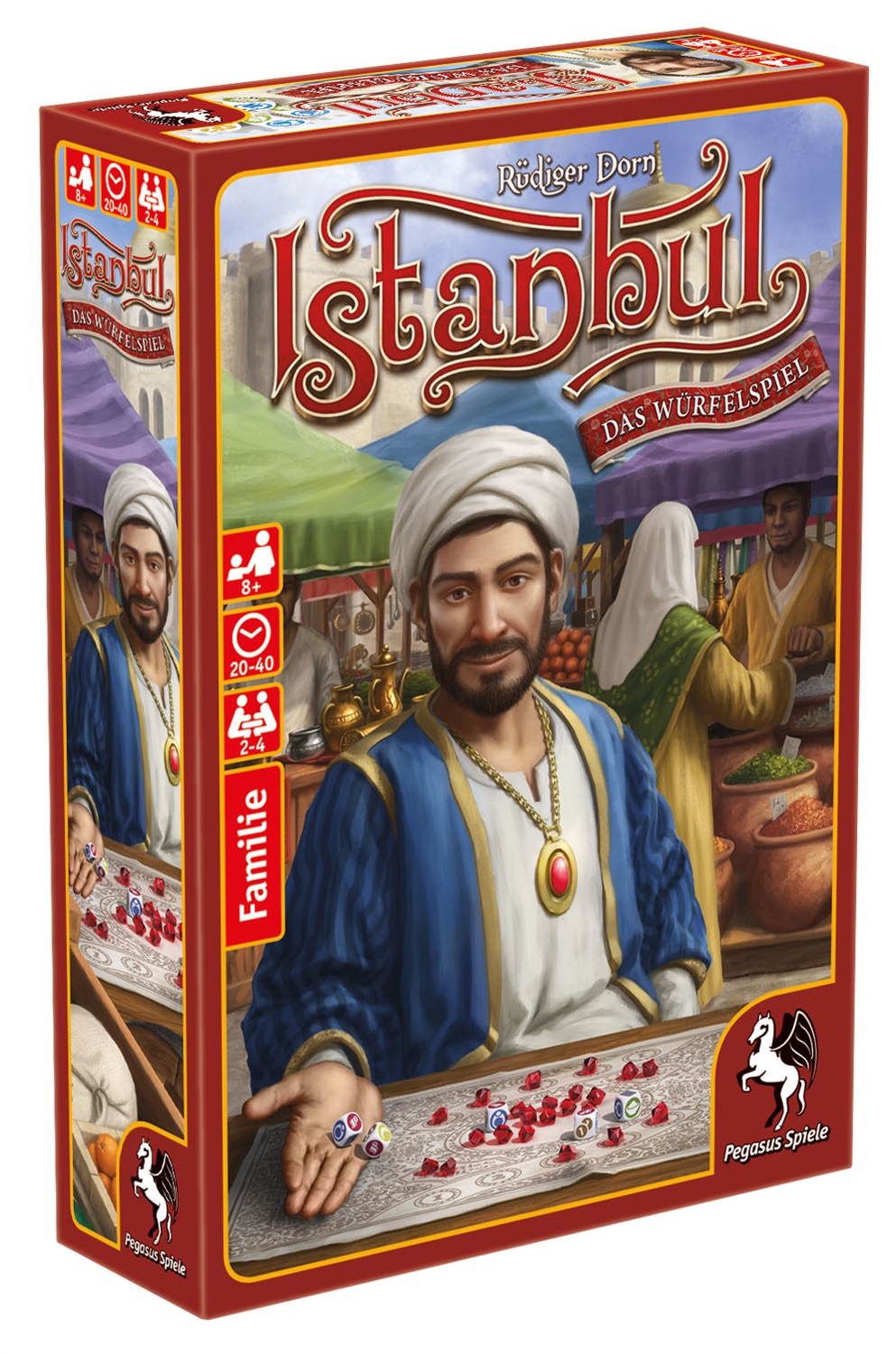 Pegasus Spiele Istanbul - Das Würfelspiel Gioco da Tavolo
