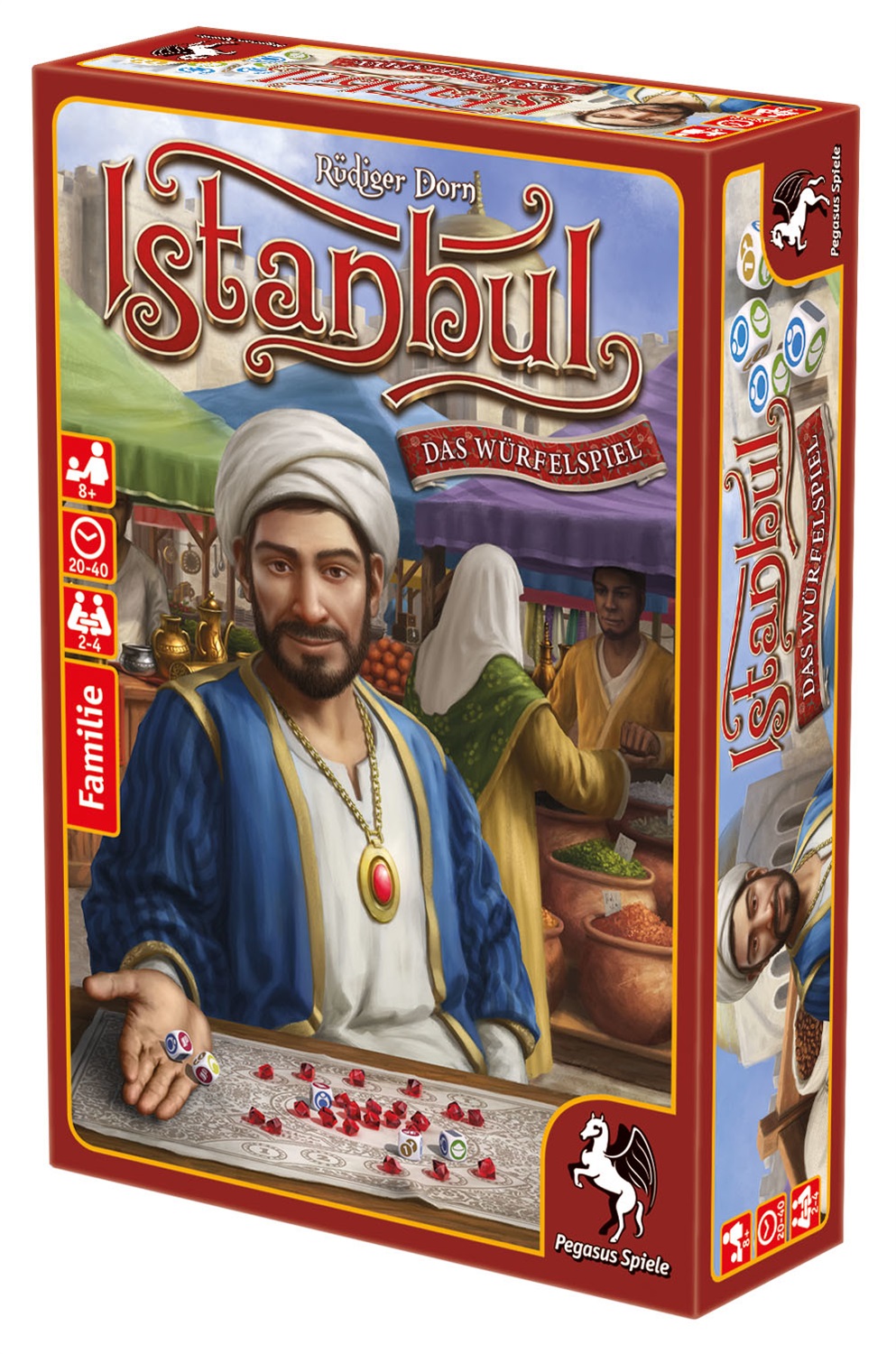 Pegasus Spiele Istanbul - Das Würfelspiel Gioco da Tavolo