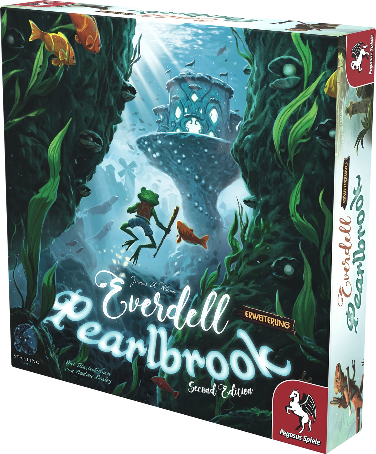Pegasus Spiele Everdell - Pearlbrook, 2. Edizione - Gioco da Tavolo per Intenditori - Durata 90 min