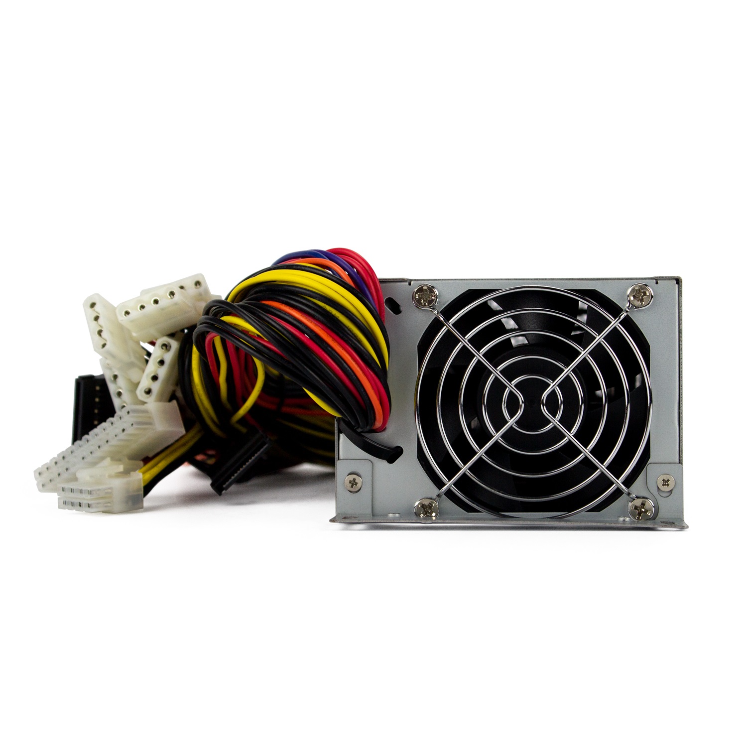 Fantec NT-2U40E Alimentatore 400 W ATX/EPS per 2U e 3U, 100 V-240 V AC, Active PFC, 70 mm, Compatibile con Intel e AMD