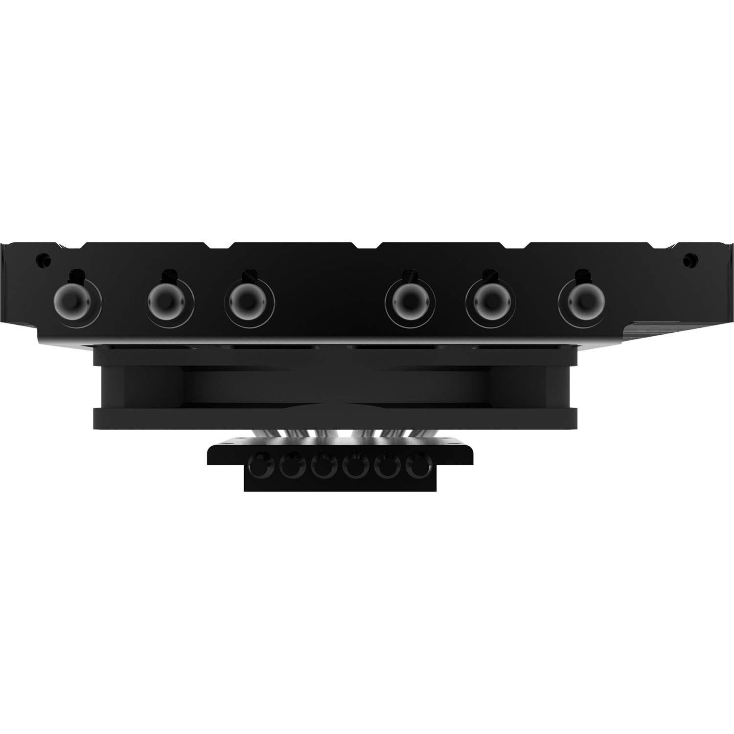 EKL Alpenföhn Black Ridge Dissipatore per CPU 9,2 cm - Velocità fino a 2800 Giri/min, Rumorosità 37,6 dB, Flusso d'aria 80,03 m³/h