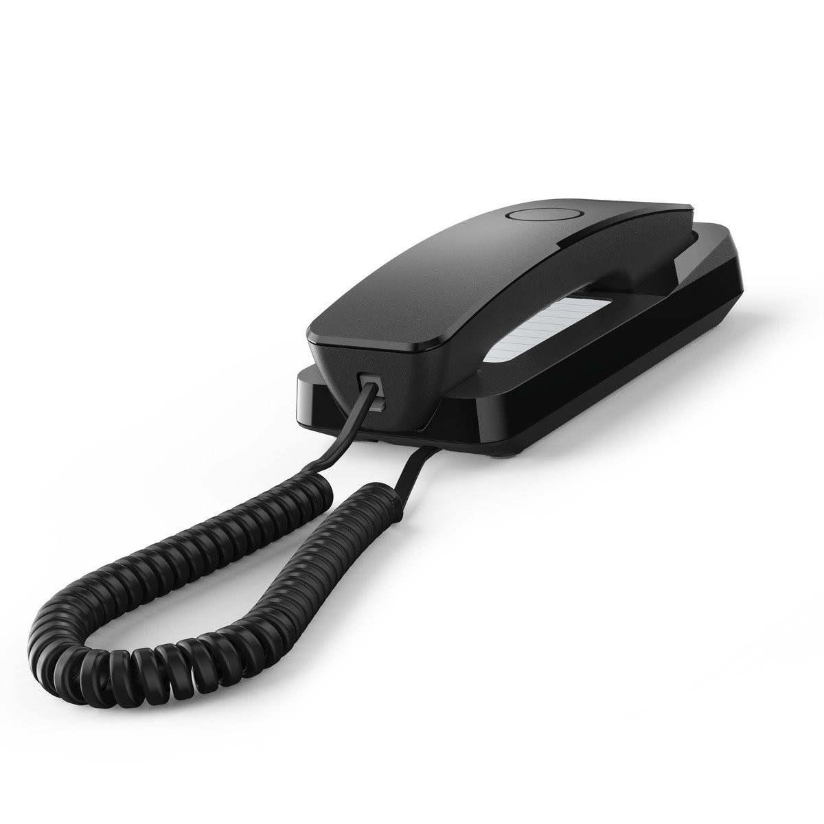 SIEMENS Gigaset DESK 200 Telefono Analogico Nero - Cornetta Cablata, 10 Memorie, Montabile a Muro