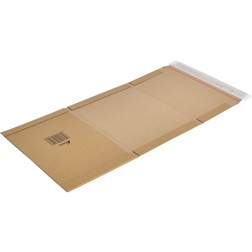 Bong Scatola Universale Unipack Avana A5 - Conf. 25 Pezzi - Dimensioni Interni 217x155x<60 mm - Chiusura Strip Extra Forte