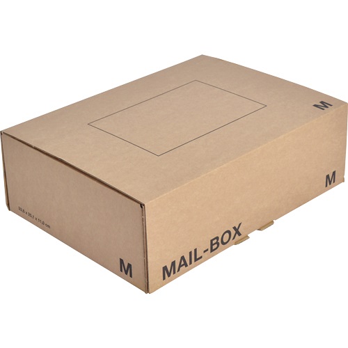 Bong Scatole Postali Avana 331x241x104 mm - Conf. 20 pz - Cartone Microonda, Facili da Montare, Ideali per Spedizioni