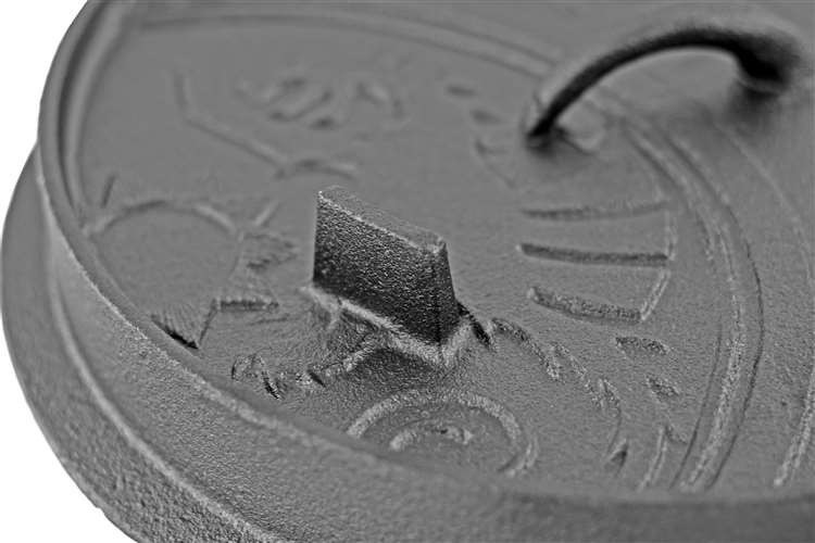 Petromax FT9 Forno Olandese in Ghisa 7,5L con Coperchio, Manici e Piedini - Ideale per Cottura e Cottura al Forno