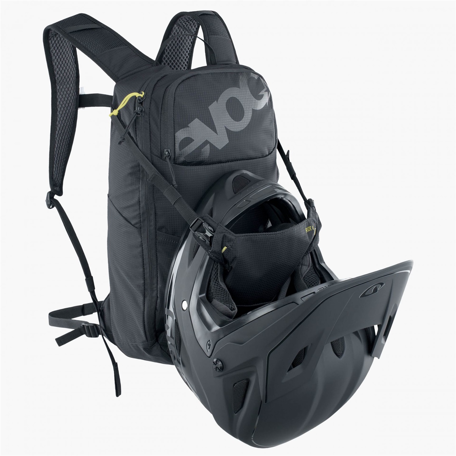 Evoc Ride 8L Zaino da Ciclismo Nero - Versatile e Confortevole con Imbottitura Air Pad