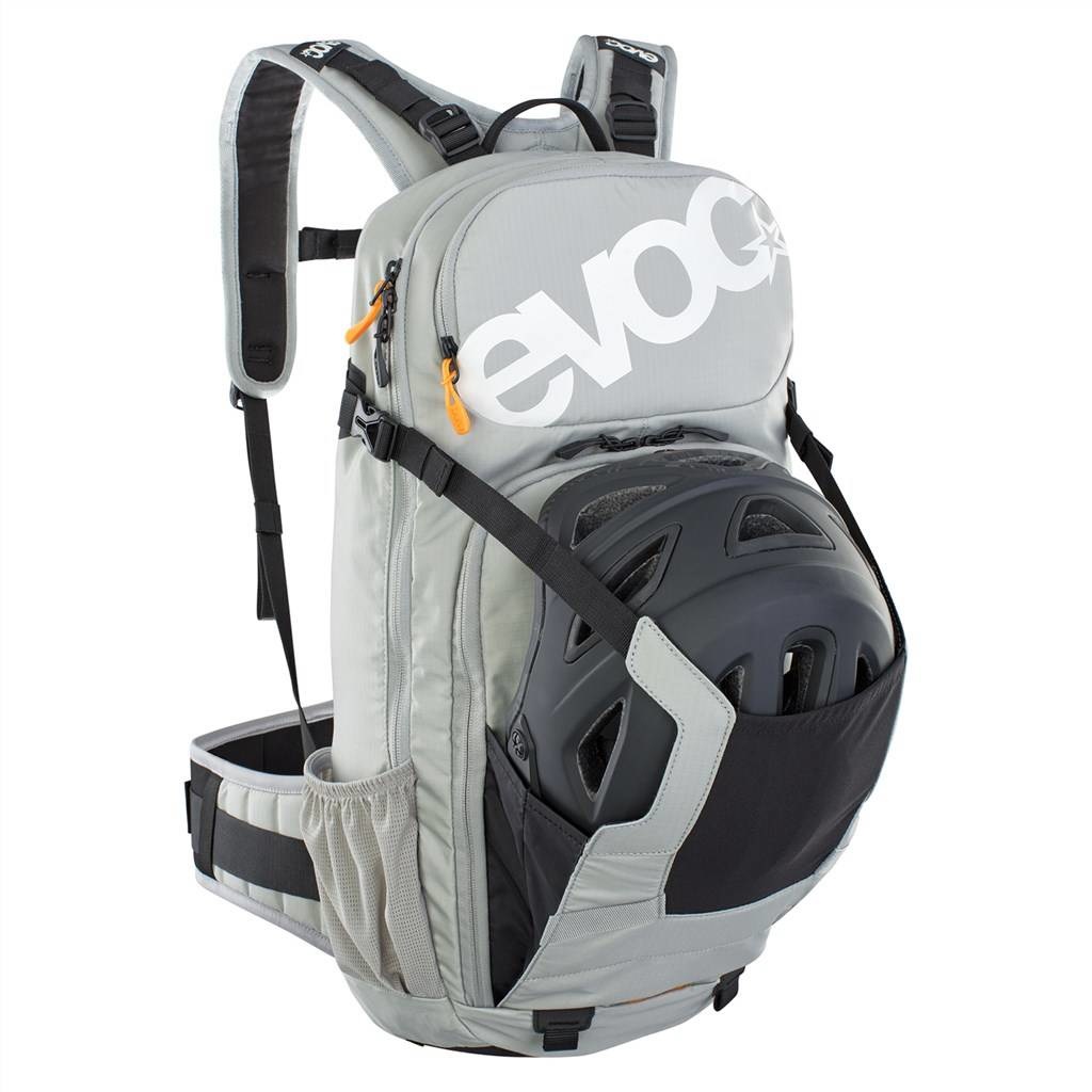 EVOC FR Enduro 16 Zaino da Ciclismo Unisex-Adulto Grigio Pietra con Protezione Schiena e 16 Litri di Capacità