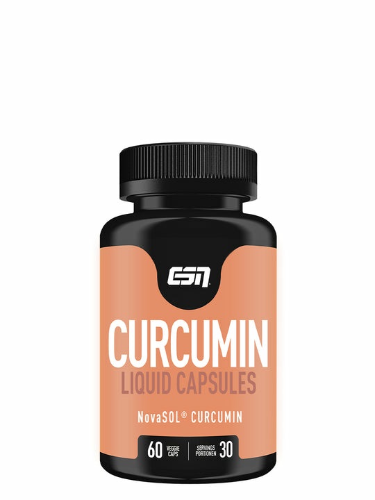 ESN Curcumin Liquid Capsules - 60 Capsule di Estratto di Curcuma con 1000 mg di Curcumina NovaSOL ad Alto Dosaggio