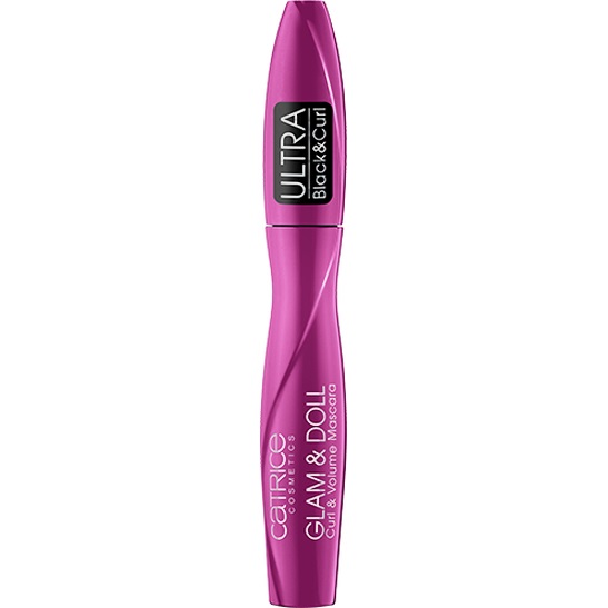 Catrice Glam & Doll Curl & Volume Mascara 010 Black 10 ml - Effetto Incurvante e Volumizzante