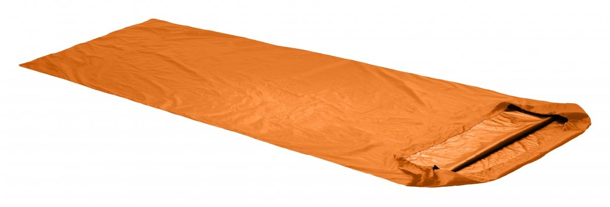 ORTOVOX Bivy Single Sacco Bivacco Singolo in Poliuretano Arancione di Sicurezza per 1 Persona
