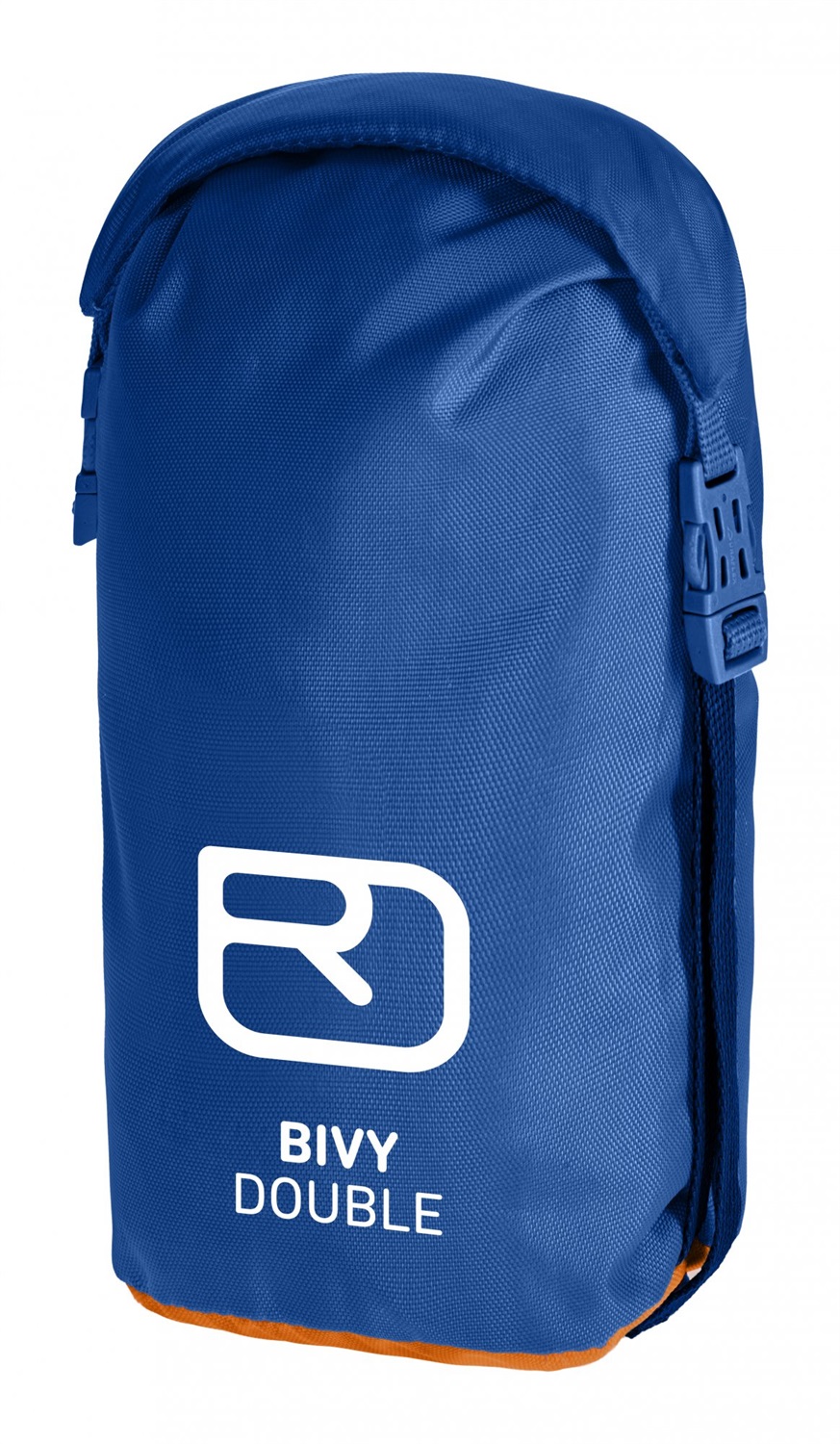 ORTOVOX Bivy Double Sacco Bivacco di Emergenza per Due Persone in Poliuretano - Rettangolare, Blu e Arancione