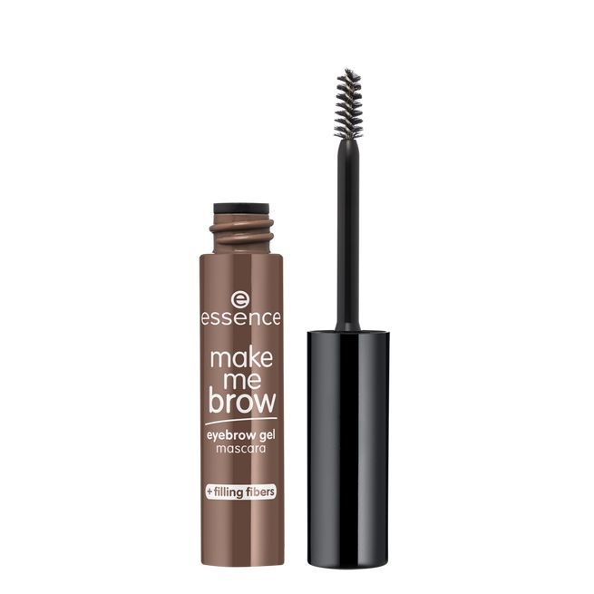 Essence Make Me Brow Eyebrow Gel Mascara 02 Browny Brows - Gel per Sopracciglia 3,8 ml con Effetto 3in1