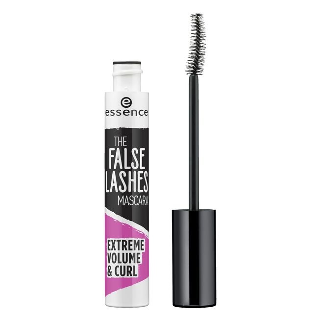 Essence The False Lashes Mascara Nero 10 ml - Volume Estremo e Curvatura con Effetto Ciglia Finte