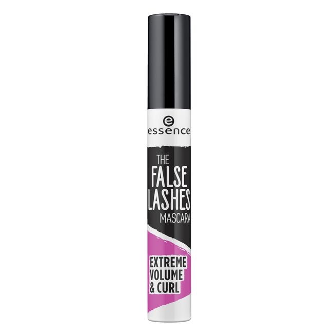 Essence The False Lashes Mascara Nero 10 ml - Volume Estremo e Curvatura con Effetto Ciglia Finte