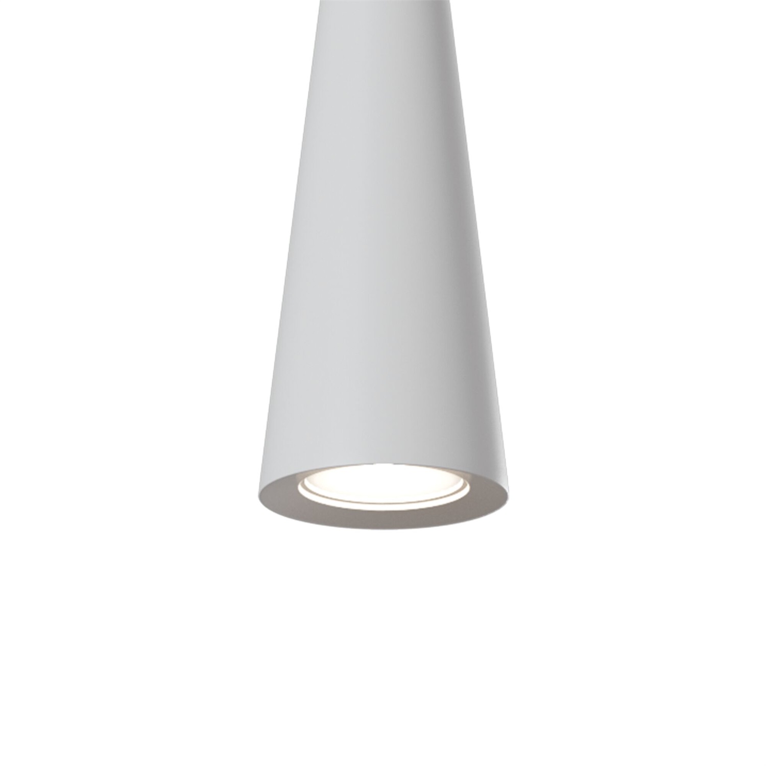 Maytoni Nevill Lampada Pendente da Soffitto Regolabile in Metallo Bianco, Design Moderno, 1 Luce GU10 40W