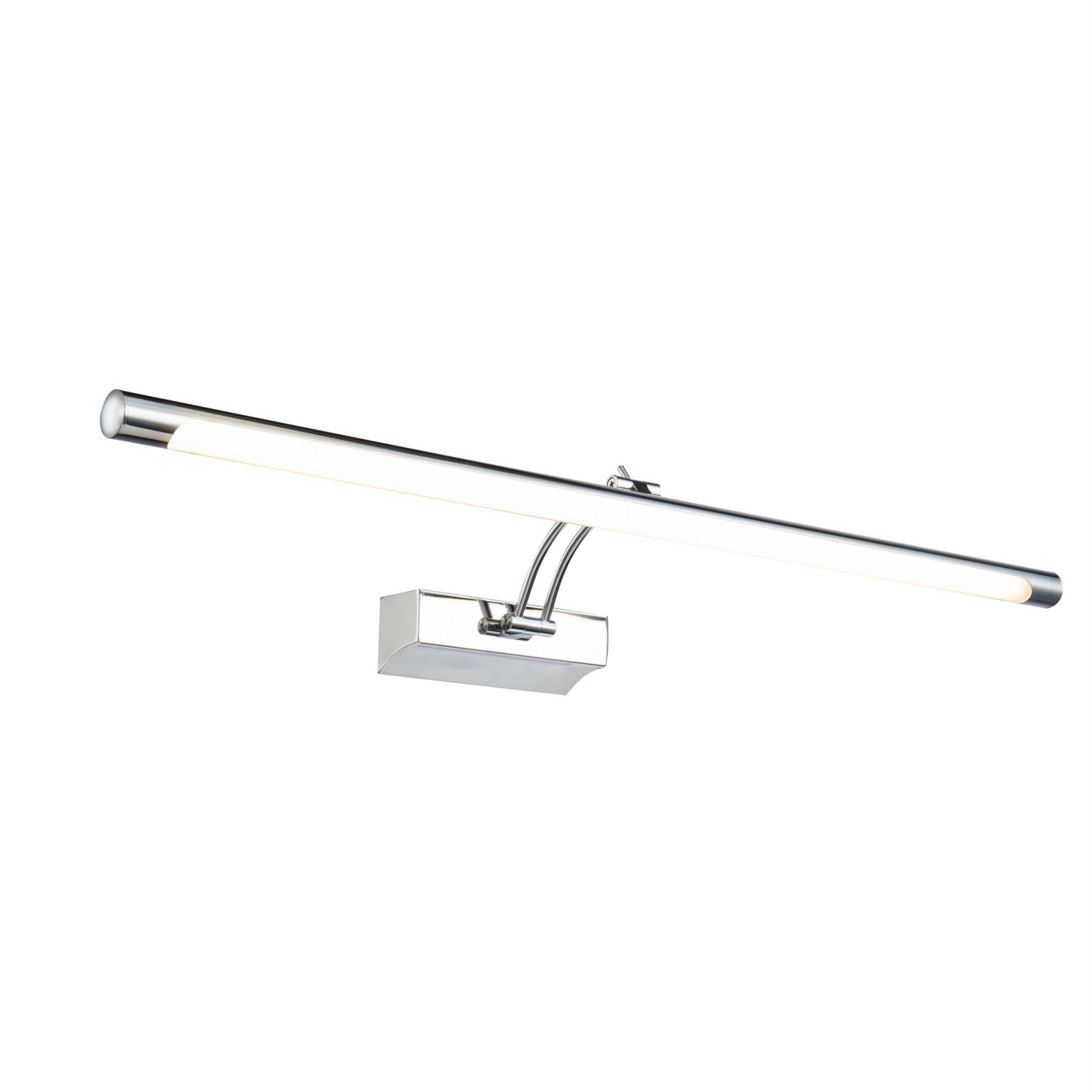 Maytoni Lampada da Parete a LED Moderna in Metallo Argento/Cromo, 72 cm, 1200lm, 16W, Luce da Esposizione e Ufficio