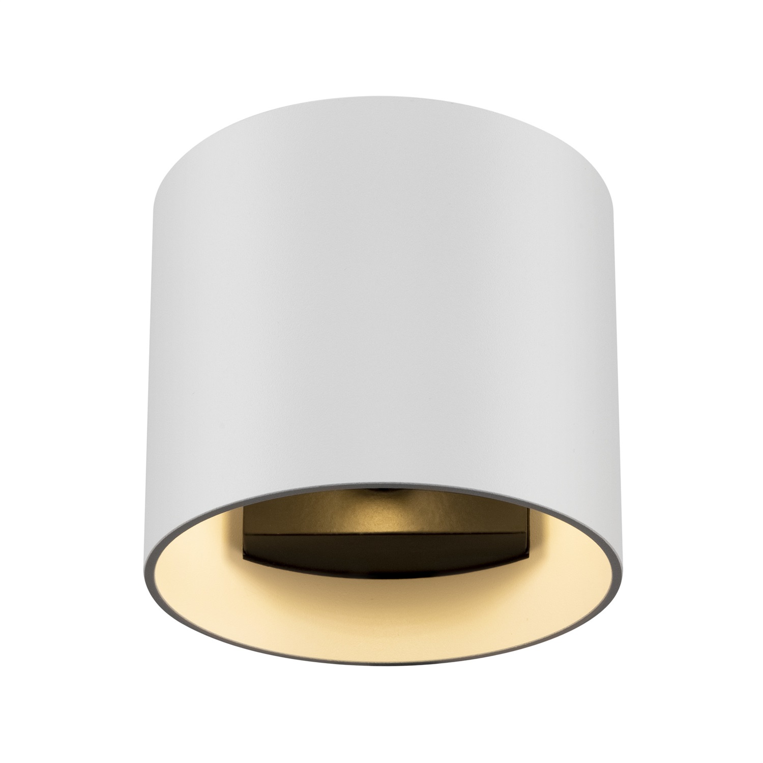 Maytoni Lampada da Parete Moderna Rotonda in Alluminio Bianco, 1 Luce Up and Down, per Lampadina GU9 50W