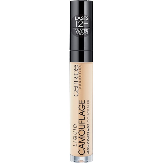 Catrice Liquid Camouflage High Coverage Concealer 5 ml 015 Honey - Alta Copertura, Impermeabile, Durata 12 Ore