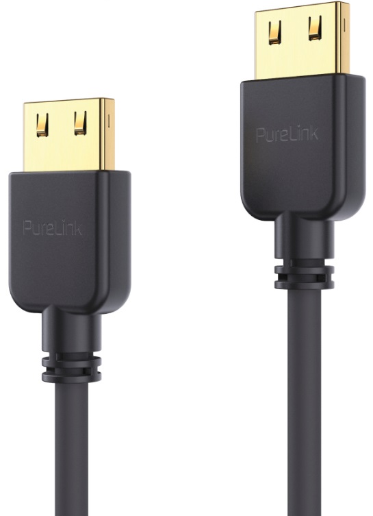 PureLink PI0500-010 Cavo HDMI Ultra Piatto 4K 1m - Alta Velocità, 18Gbps, Certificato, Nero