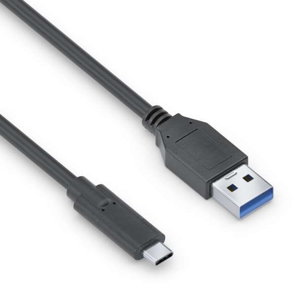PureLink Cavo USB-C a USB-A 2,00 m - USB 3.1 Gen 1, 5 GB/s, 3A, Nero
