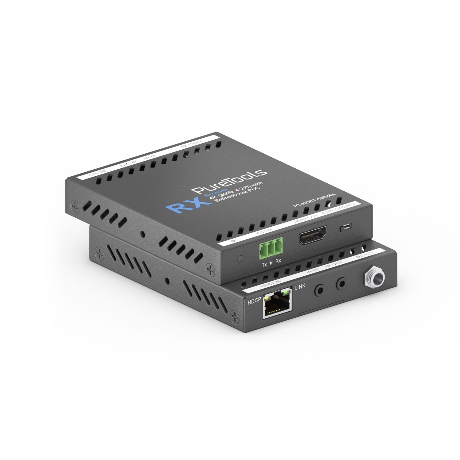 PureLink PT-HDBT-100 Moltiplicatore AV Trasmettitore e Ricevitore HDMI 4K fino a 60Hz con HDCP 2.2